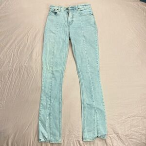 Abercrombie & Fitch High Rise Light Wash Jeans